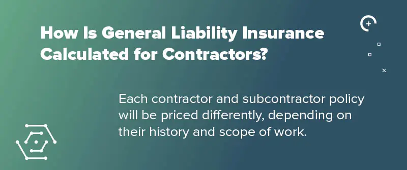 How Is General Liability Insurance Calculated for Contractors_