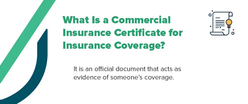 What Is a Commercial Insurance Certificate for Insurance Coverage_
