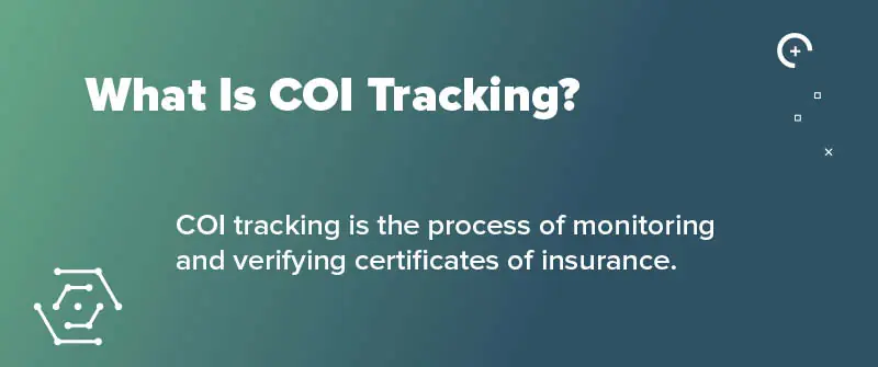 What Is COI Tracking?